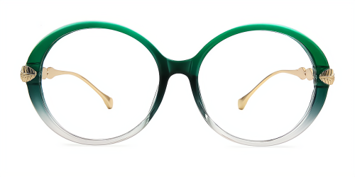 Oval Gorgeous Classic Full-rim Mix & Match Large Glasses