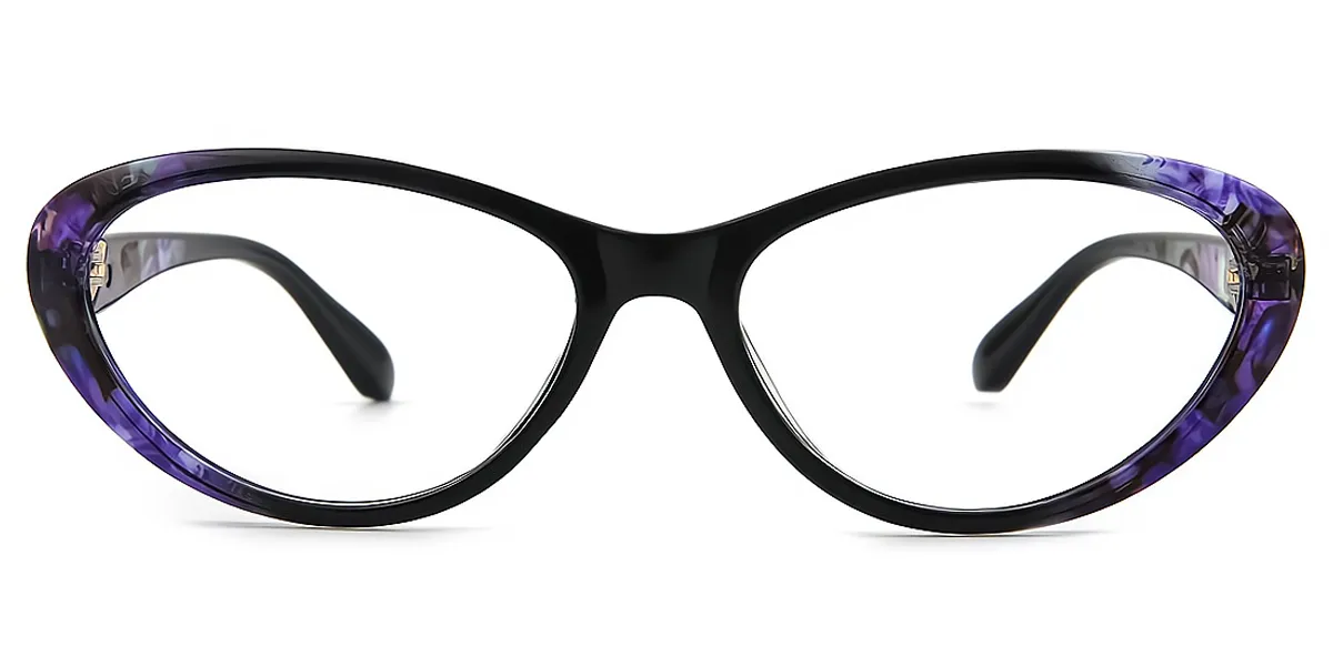 Purple Cat Eye Exquisite TR90 Eyeglasses
