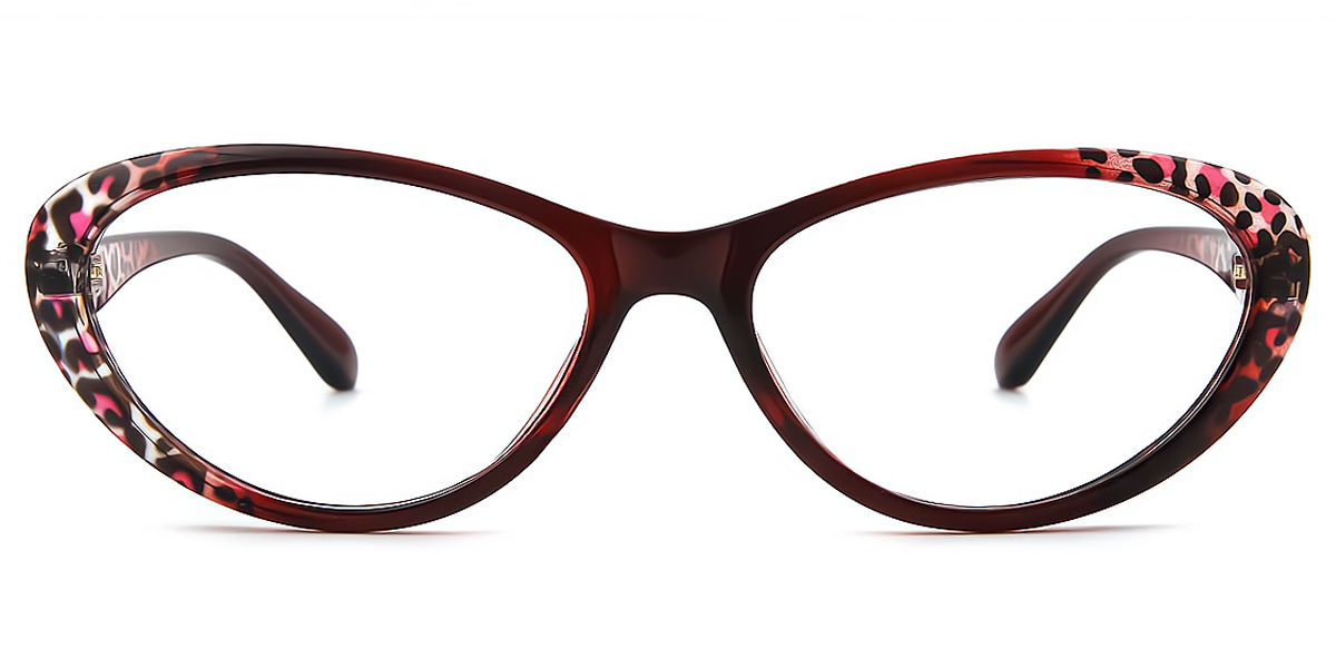 Red Cat Eye Exquisite TR90 Eyeglasses