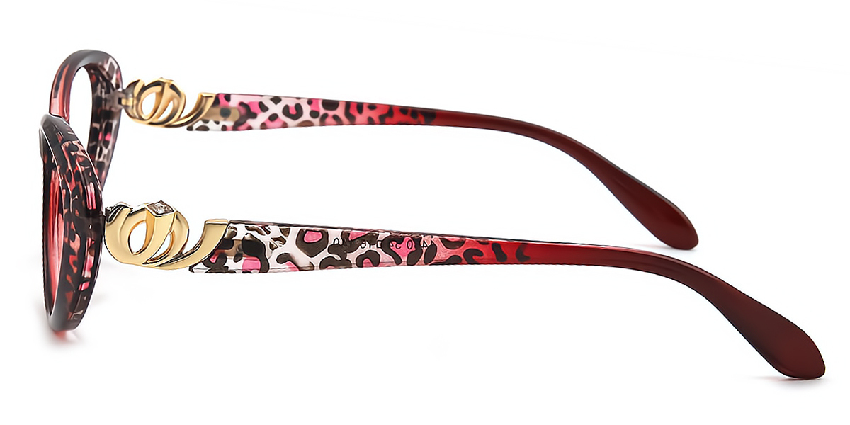 Red Cat Eye Exquisite TR90 Eyeglasses