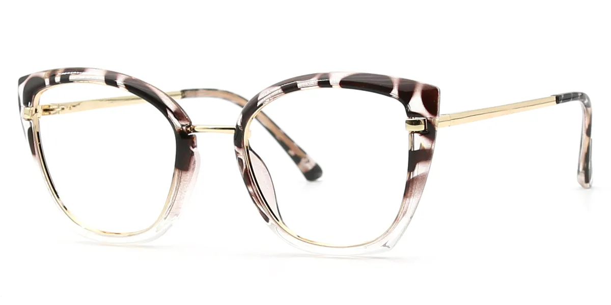 Tortoise Cat Eye Chic TR90 Eyeglasses