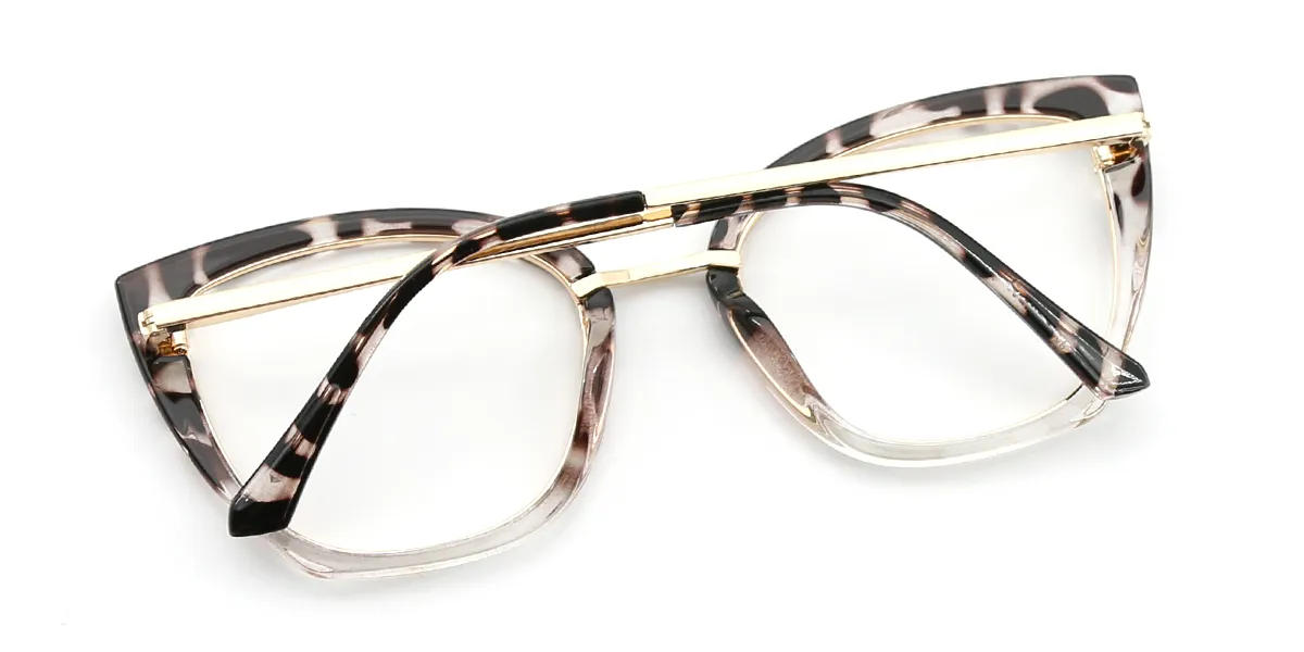 Tortoise Cat Eye Chic TR90 Eyeglasses