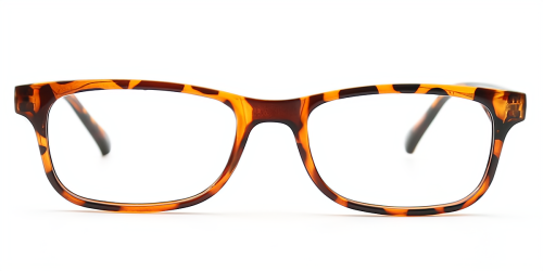 Rectangle Plastic Eyeglasses