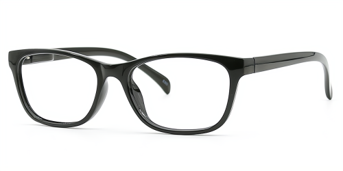Rectangle Plastic Eyeglasses