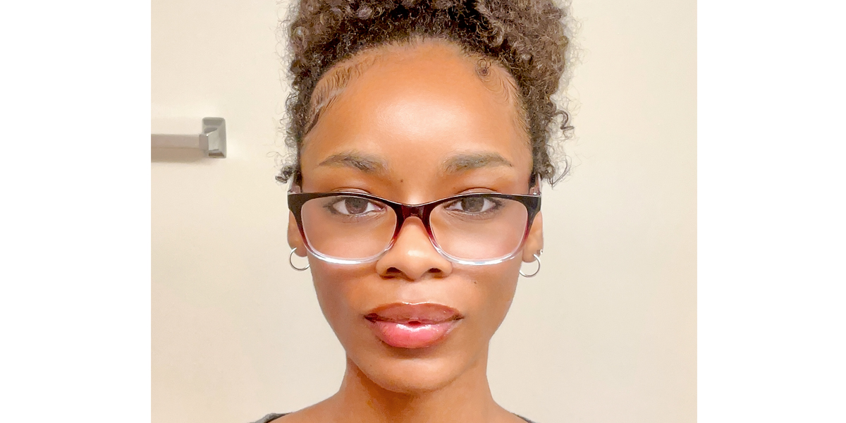 Purple Blue Rectangle Elegant Plastic Eyeglasses