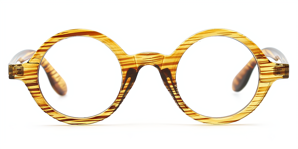 Tortoise Round Classic Acetate Eyeglasses