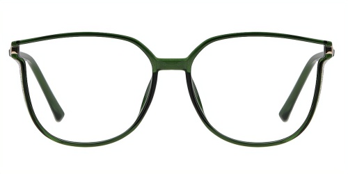 Black Cateye Rectangle Gorgeous Unique Full-rim Mix & Match Medium Glasses