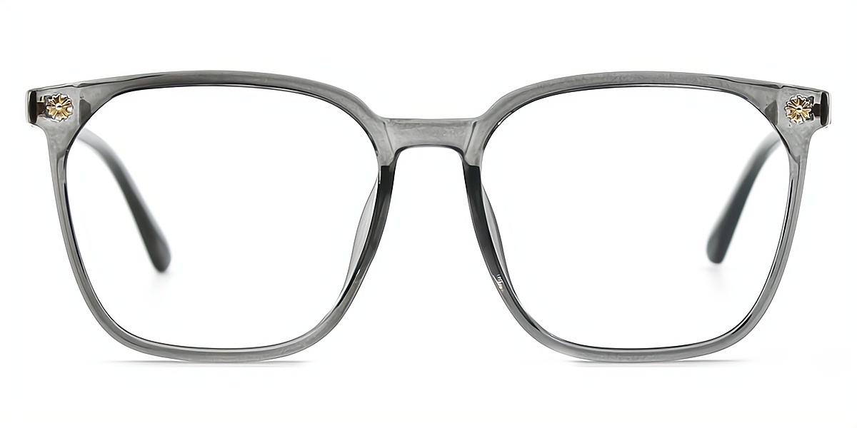 Gray Square Exquisite TR90 Eyeglasses