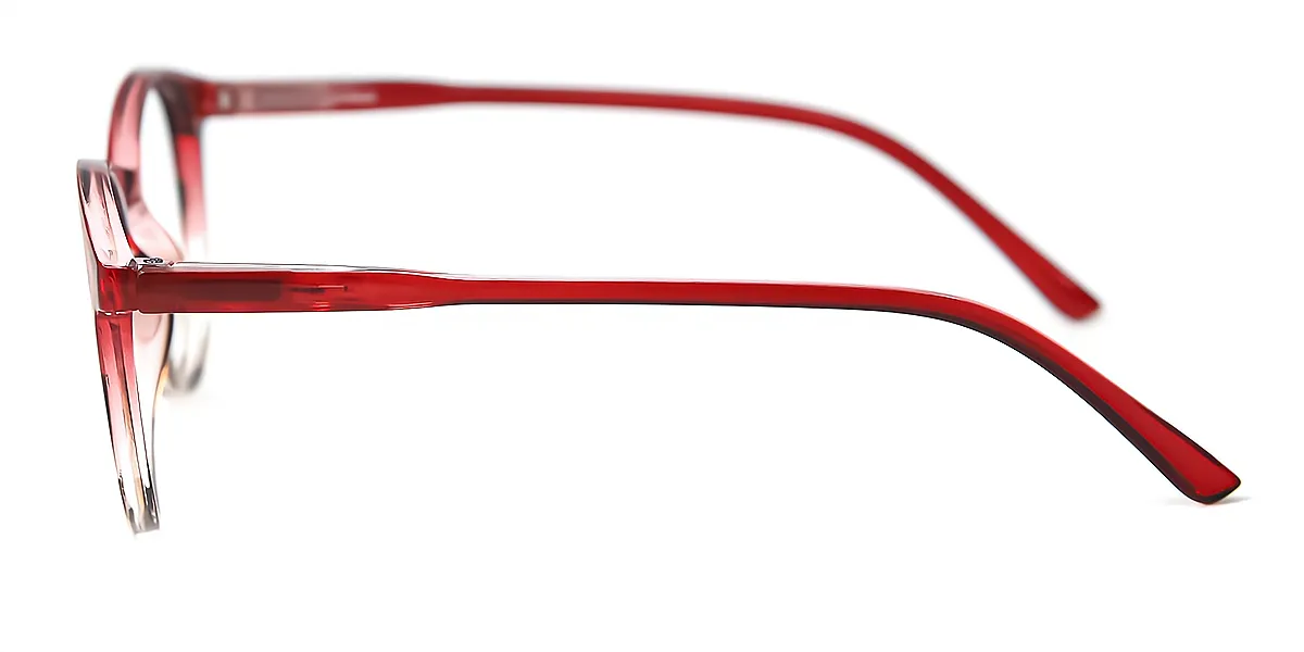 Red Mix Round Classic TR90 Eyeglasses