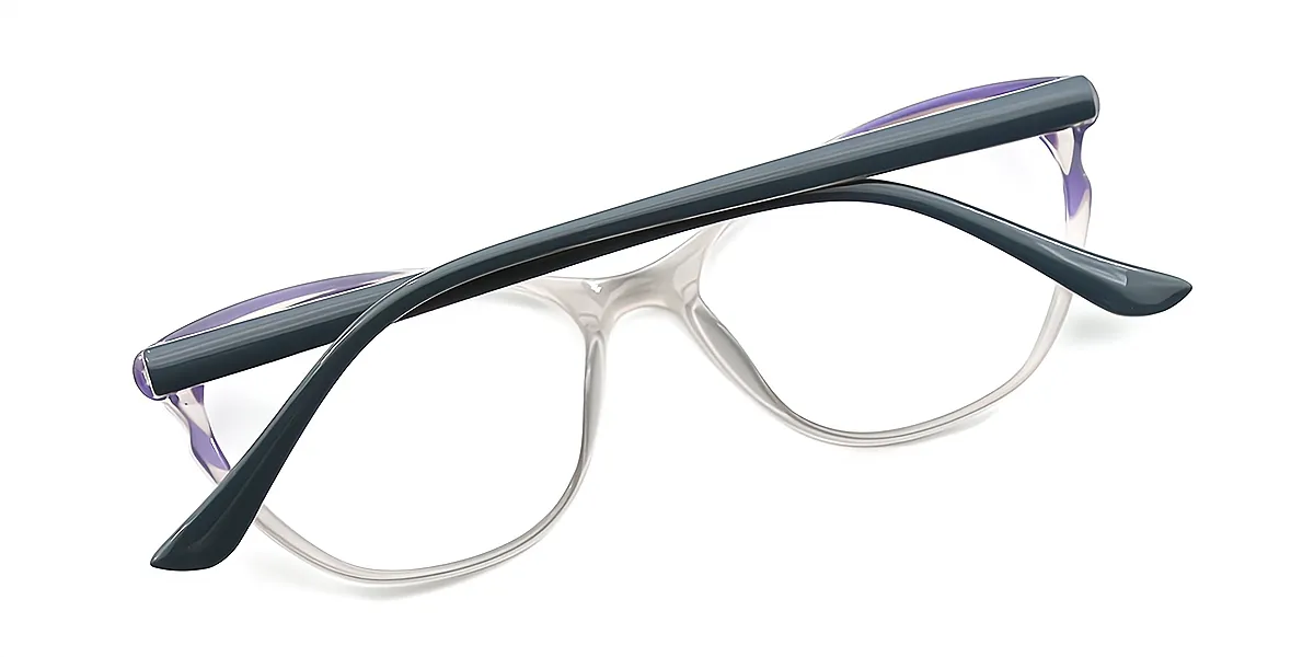 Grey Translucent Cat Eye Chic Exquisite TR90 Eyeglasses