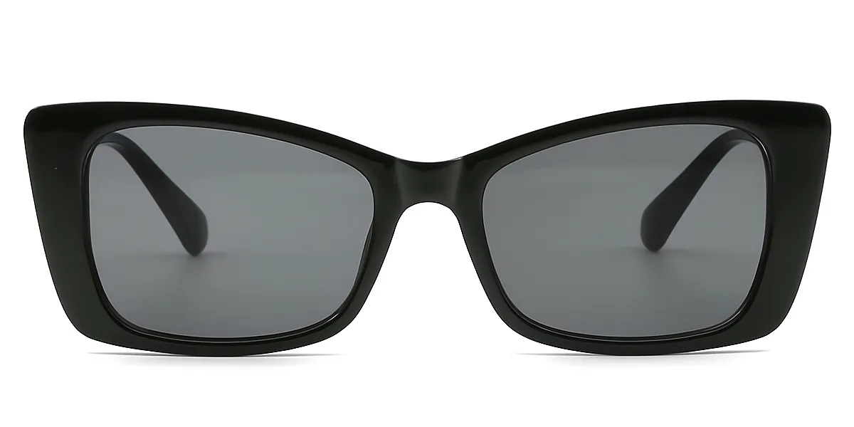 Black Cat Eye Hipster TR90 Eyeglasses