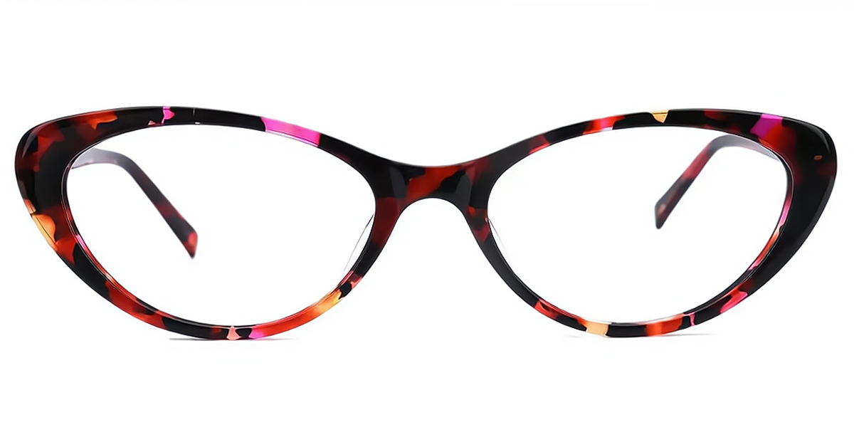 Mix Cat Eye Retro Acetate Eyeglasses