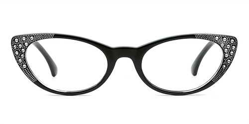 Cat Eye Unique Plastic Eyeglasses