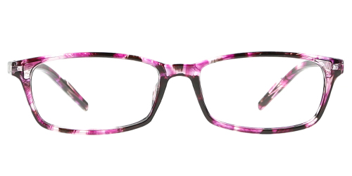 Rectangle Elegant Plastic Eyeglasses