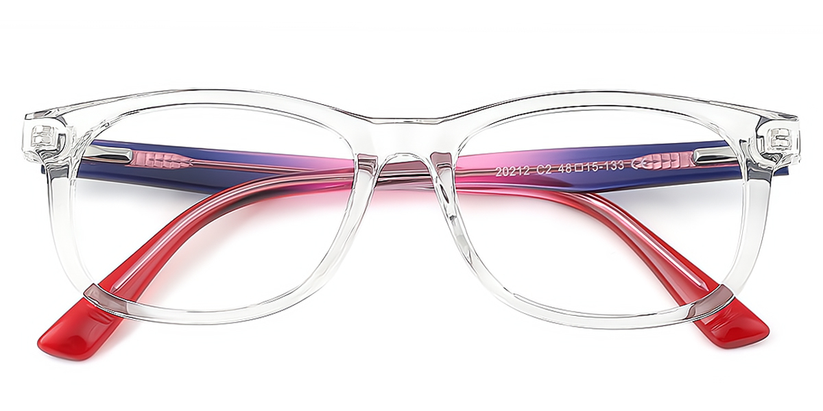 Clear Horn Chic TR90 Eyeglasses