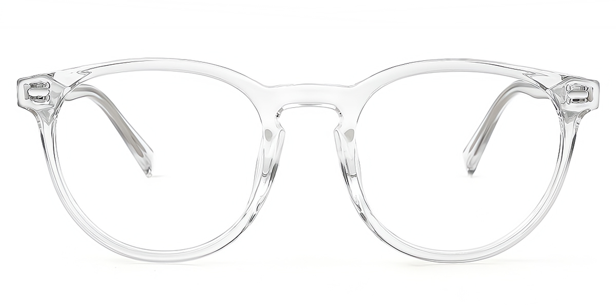 Cashlin Green Oval Simple TR90 Eyeglasses | Muukal.com