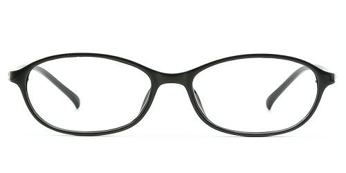 Oval Classic Plastic Eyeglasses