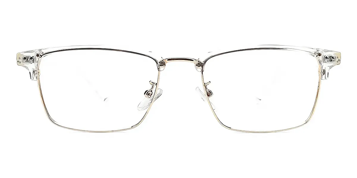 Clear Rectangle Classic TR90 Eyeglasses
