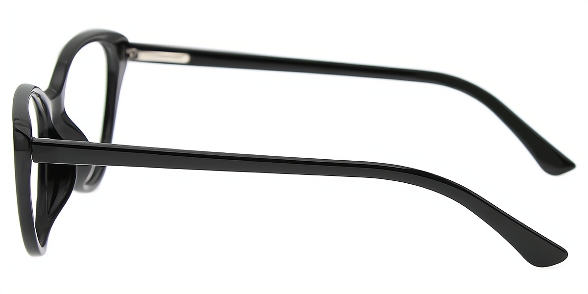 Black Gradient Cat Eye Simple TR90 Eyeglasses