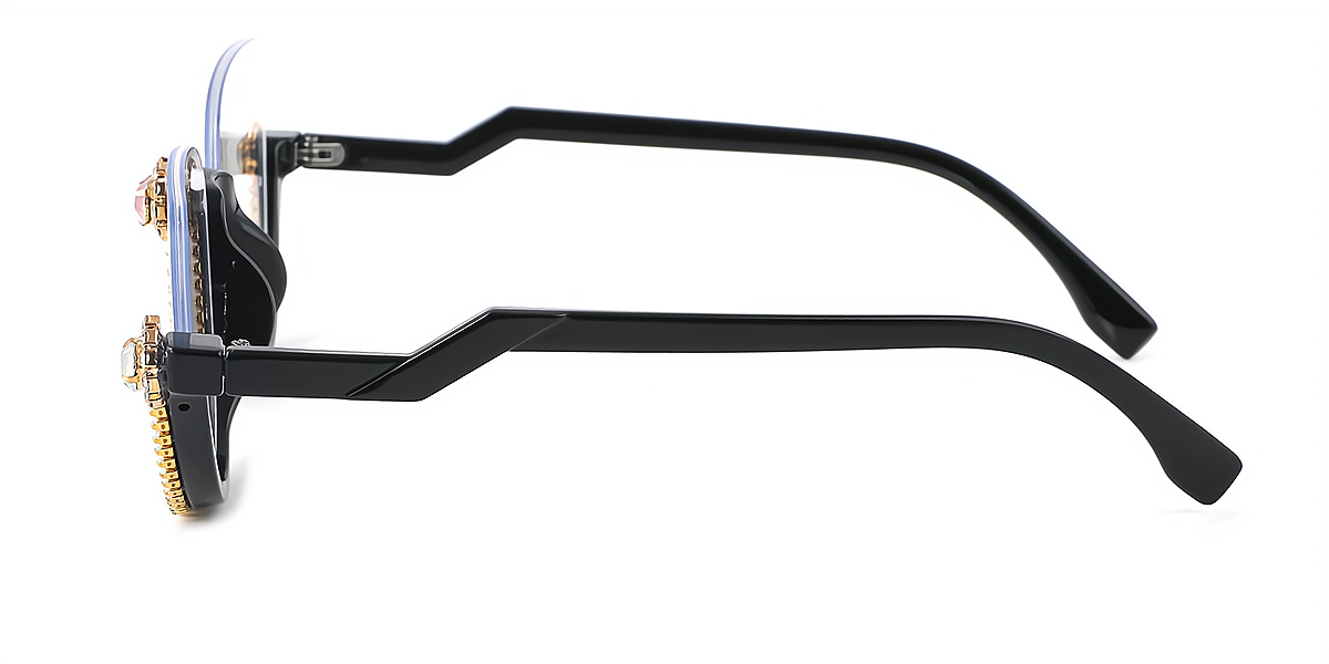Black Cat Eye Modish Exquisite Plastic Eyeglasses