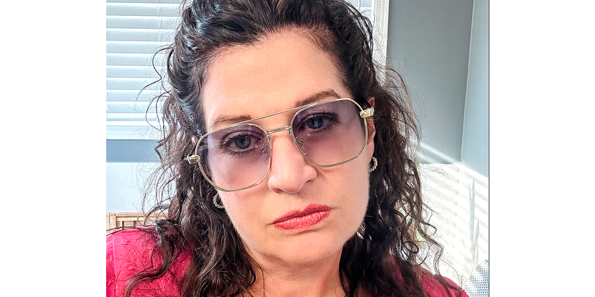 Golden Aviator Retro Metal Eyeglasses