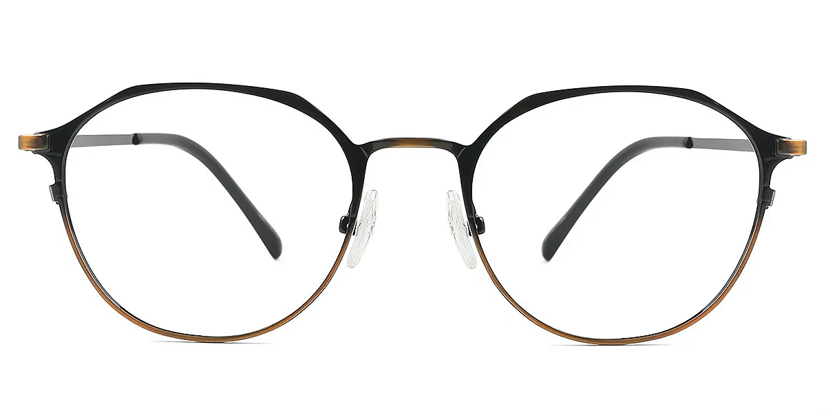 Black Oval Classic TR90 Eyeglasses
