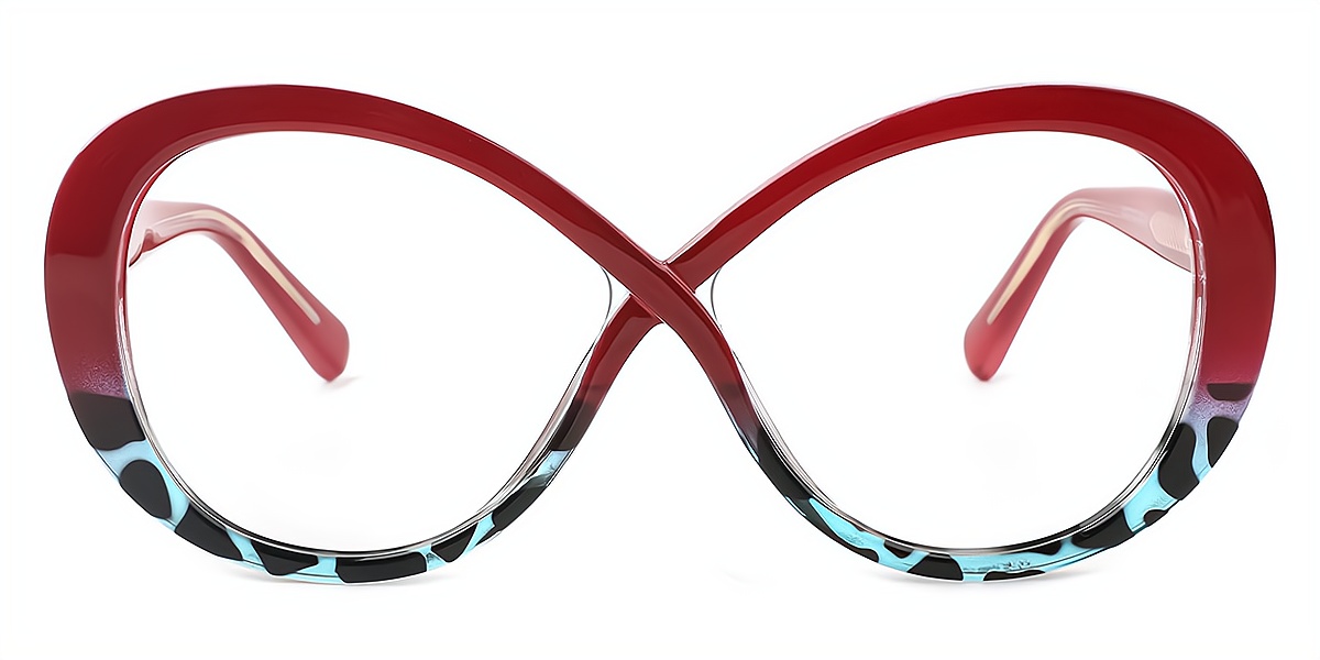 Drums Colorful Oval Modish TR90 Eyeglasses | Muukal.com