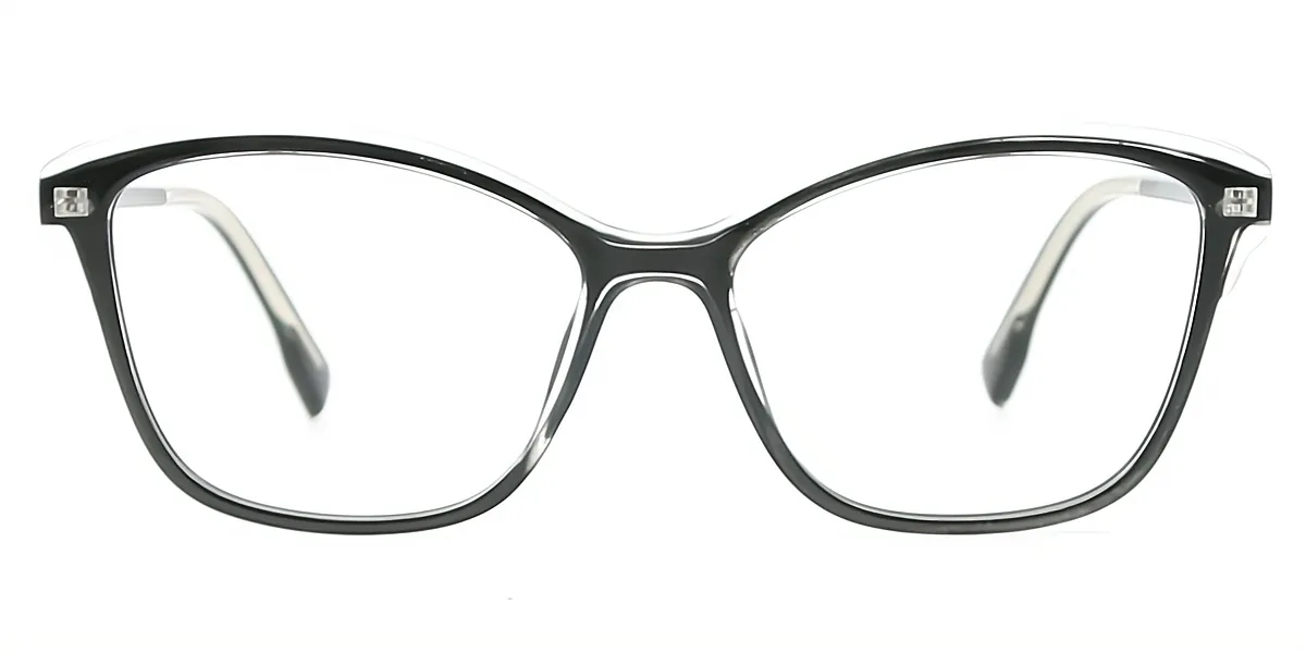 Black Cat Eye Simple TR90 Eyeglasses