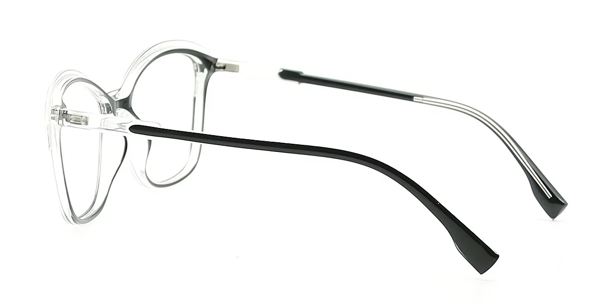 Black Cat Eye Simple TR90 Eyeglasses