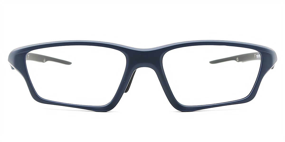 Blue Geometric Unique TR90 Eyeglasses