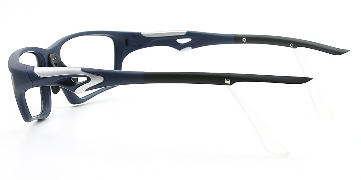 Blue Geometric Unique TR90 Eyeglasses