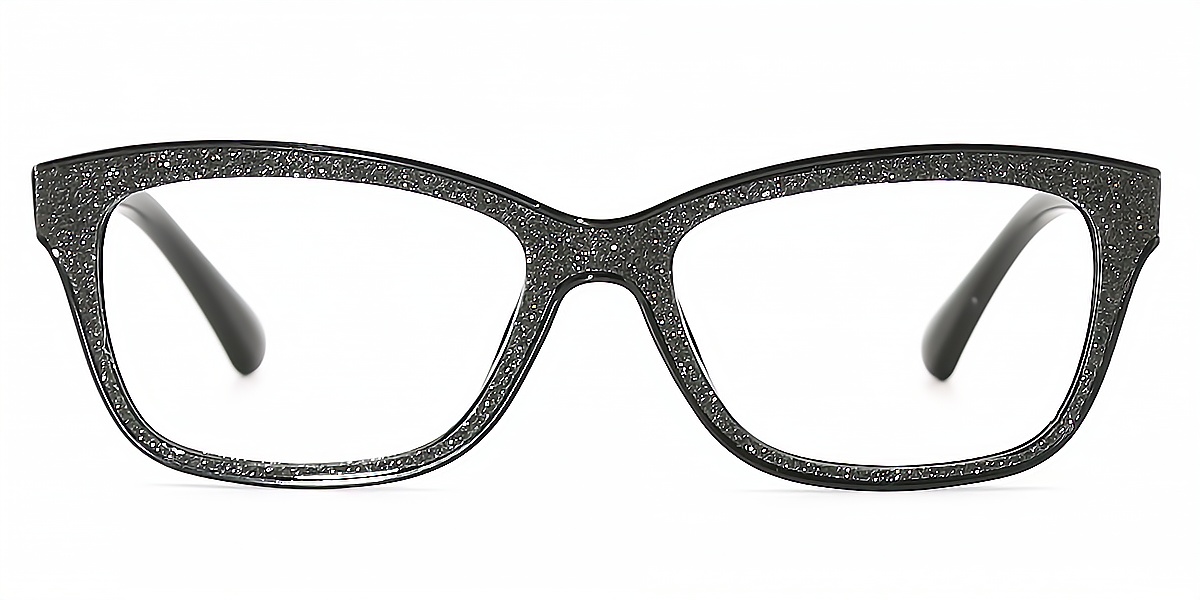 Everafter Brown Rectangle Classic Acetate Eyeglasses | Muukal.com