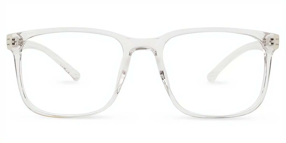 Clear Square Classic TR90 Eyeglasses