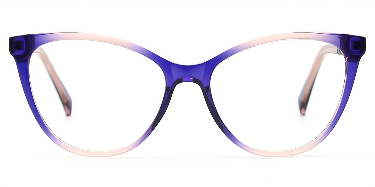 Planete #2136-3 Green Cat Eye Chic TR90 Eyeglasses | Muukal.com