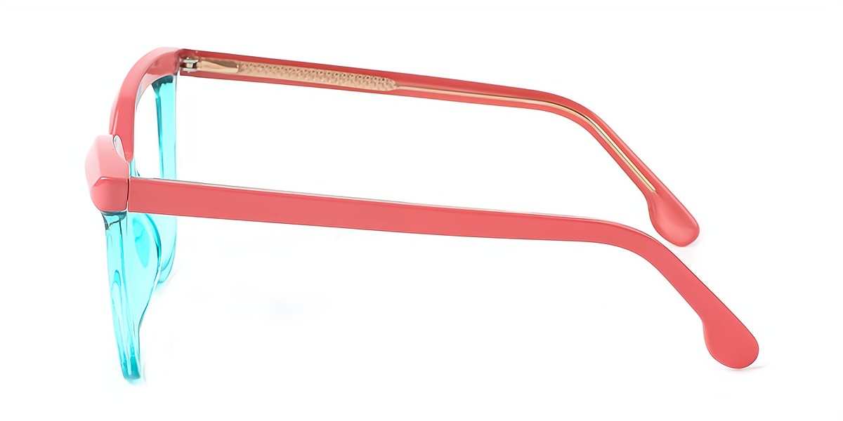 Pink Blue Cat Eye Modish TR90 Eyeglasses