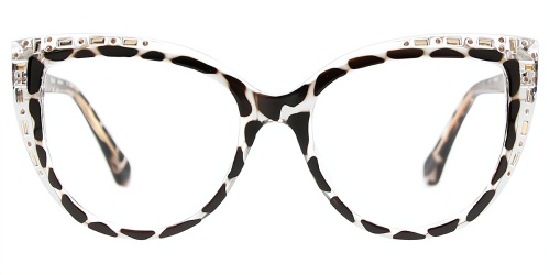 Cateye Classic Full-rim Tr90 Large Glasses