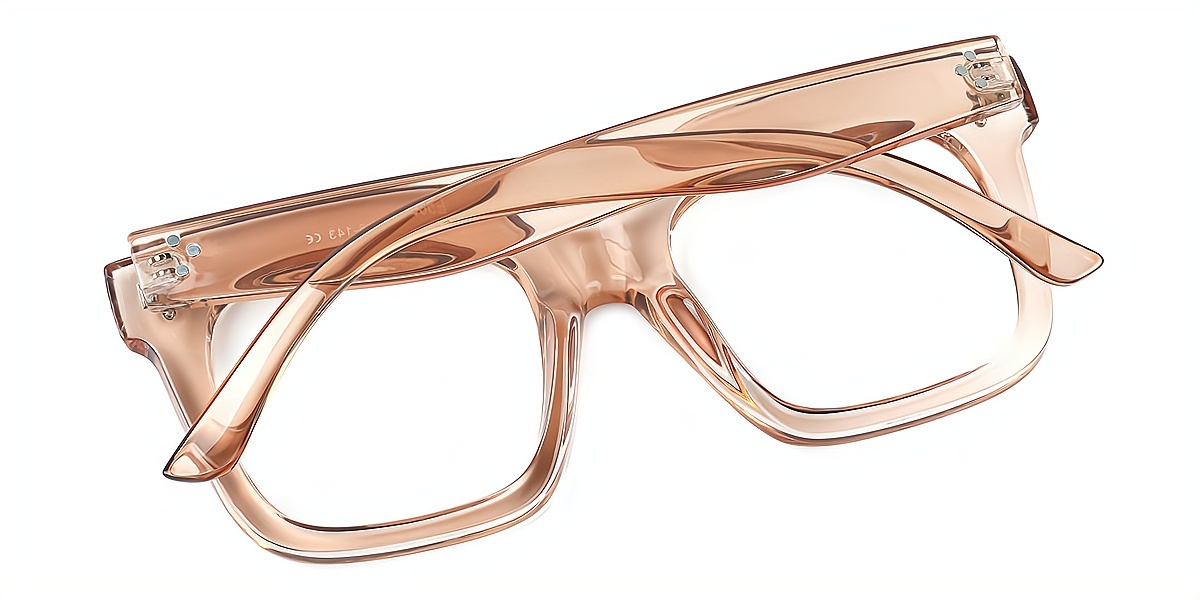 Sixto #509 Black Square Classic Oversized Plastic Eyeglasses