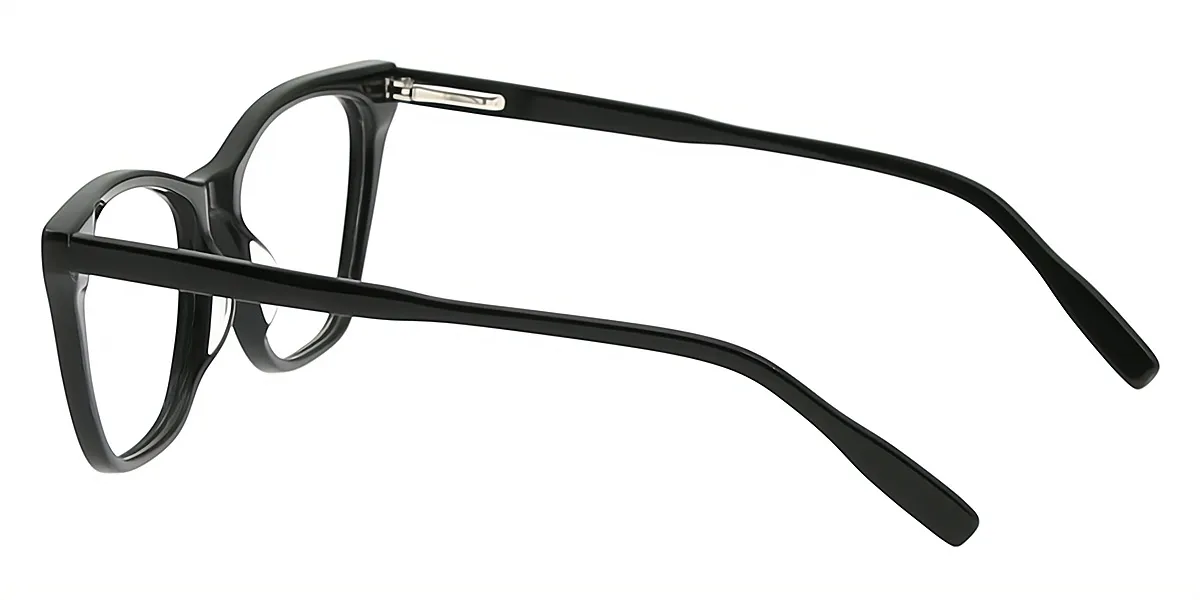 Black Cat Eye Hipster TR90 Eyeglasses