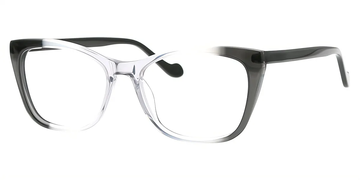 Black Gradient Butterfly Unique TR90 Eyeglasses