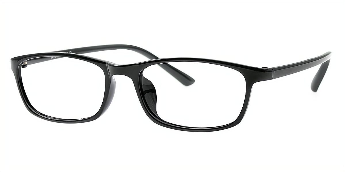 Yates Pink Rectangle Retro Lightweight TR90 Eyeglasses | Muukal.com