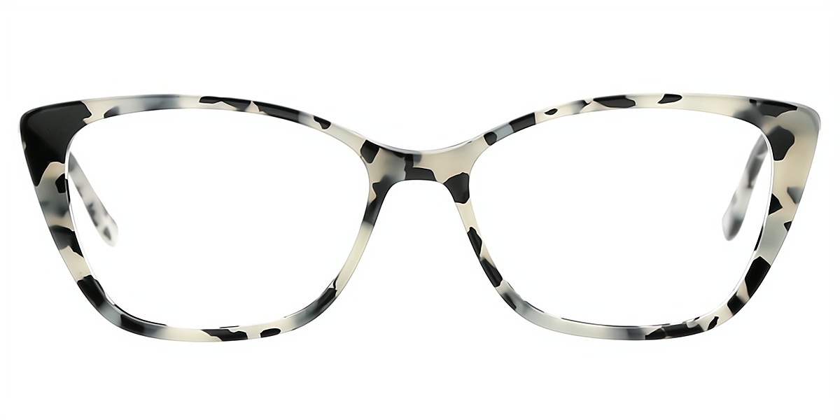 Tortoise Cat Eye Ornate Board Eyeglasses