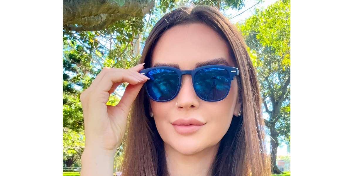 Black Browline Classic Sun-clip Mixed Materials Eyeglasses