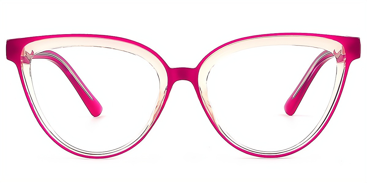 Purple Cat Eye Modish TR90 Eyeglasses
