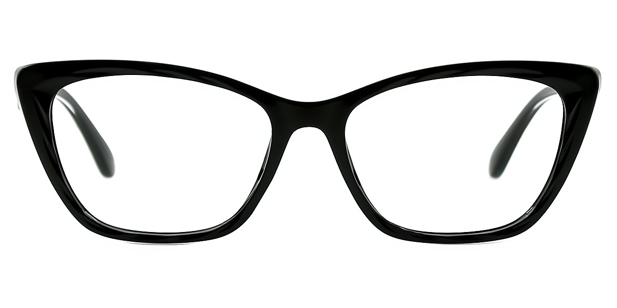 Black Cat Eye Simple Exquisite TR90 Eyeglasses