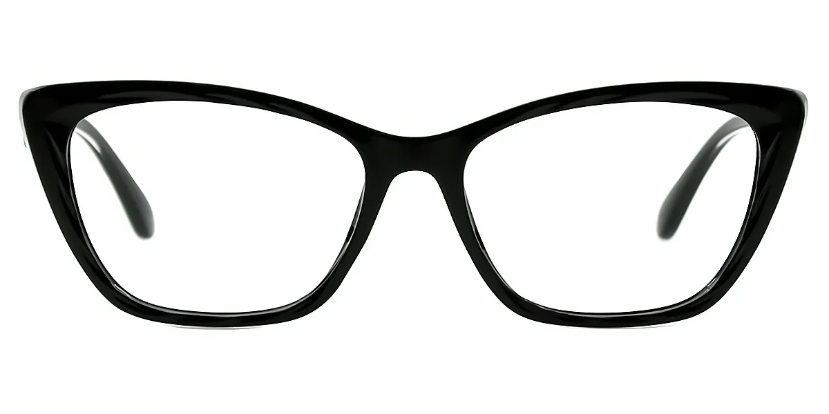 Black Cat Eye Simple Exquisite TR90 Eyeglasses
