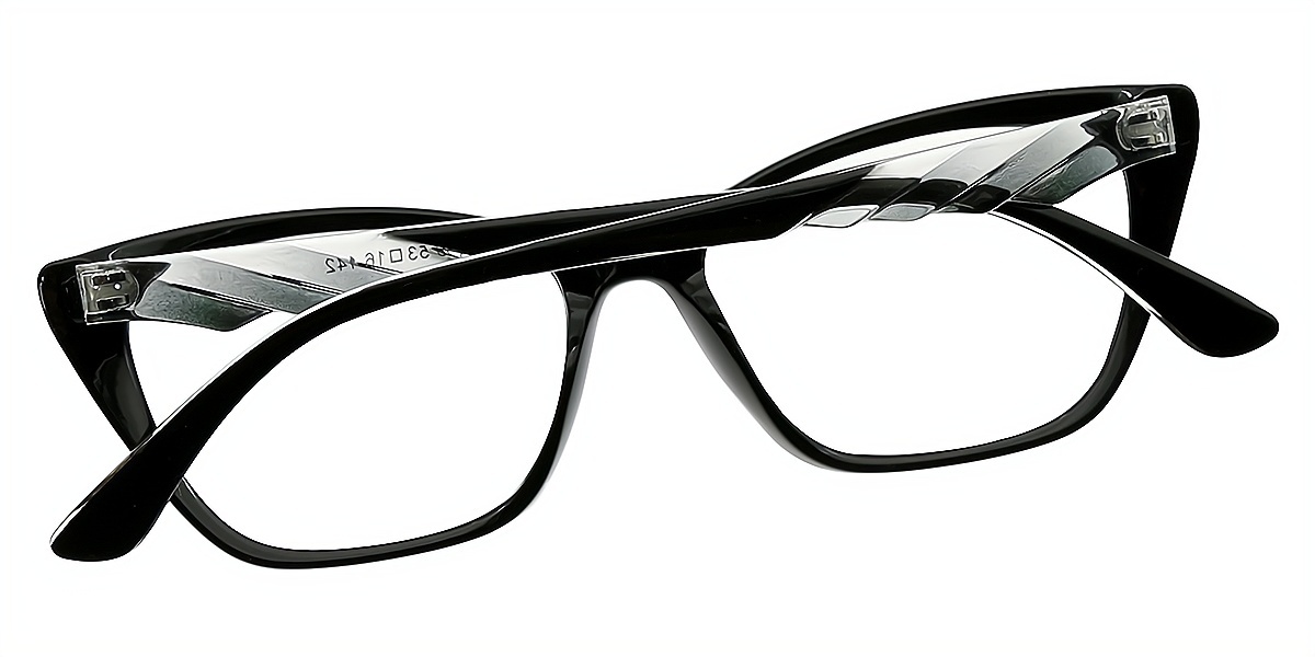 Black Cat Eye Simple Exquisite TR90 Eyeglasses