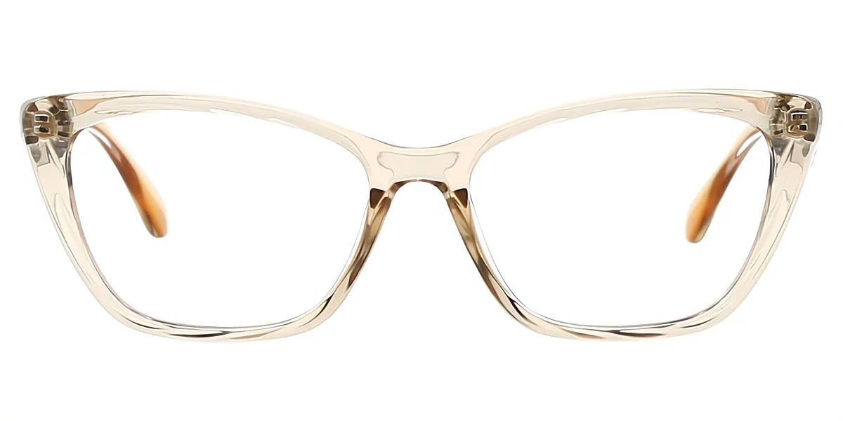 Brown Cat Eye Simple Exquisite TR90 Eyeglasses
