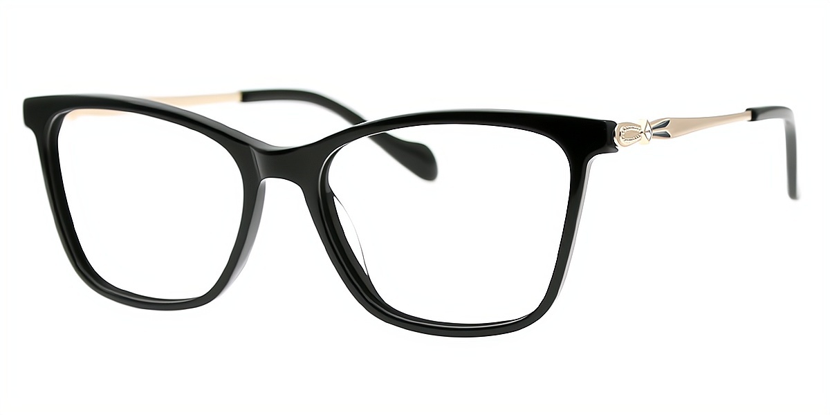 Black Butterfly Exquisite Acetate Eyeglasses