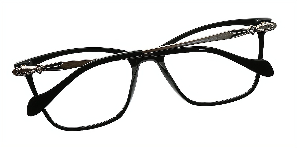 Black Butterfly Exquisite Acetate Eyeglasses