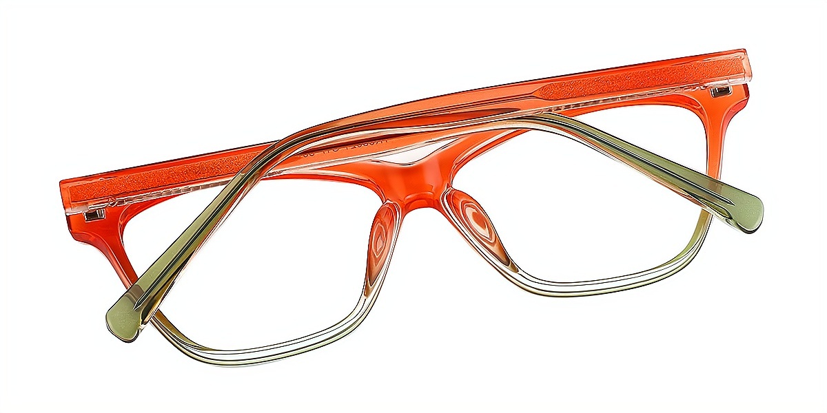 Orange Gradient Butterfly Modish TR90 Eyeglasses